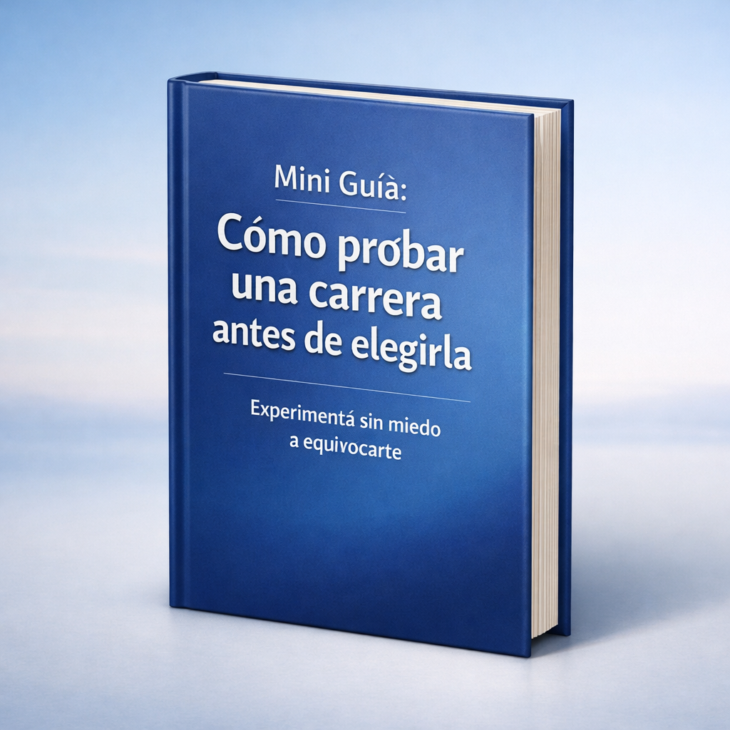 Cómo probar una carrera antes de elegirla